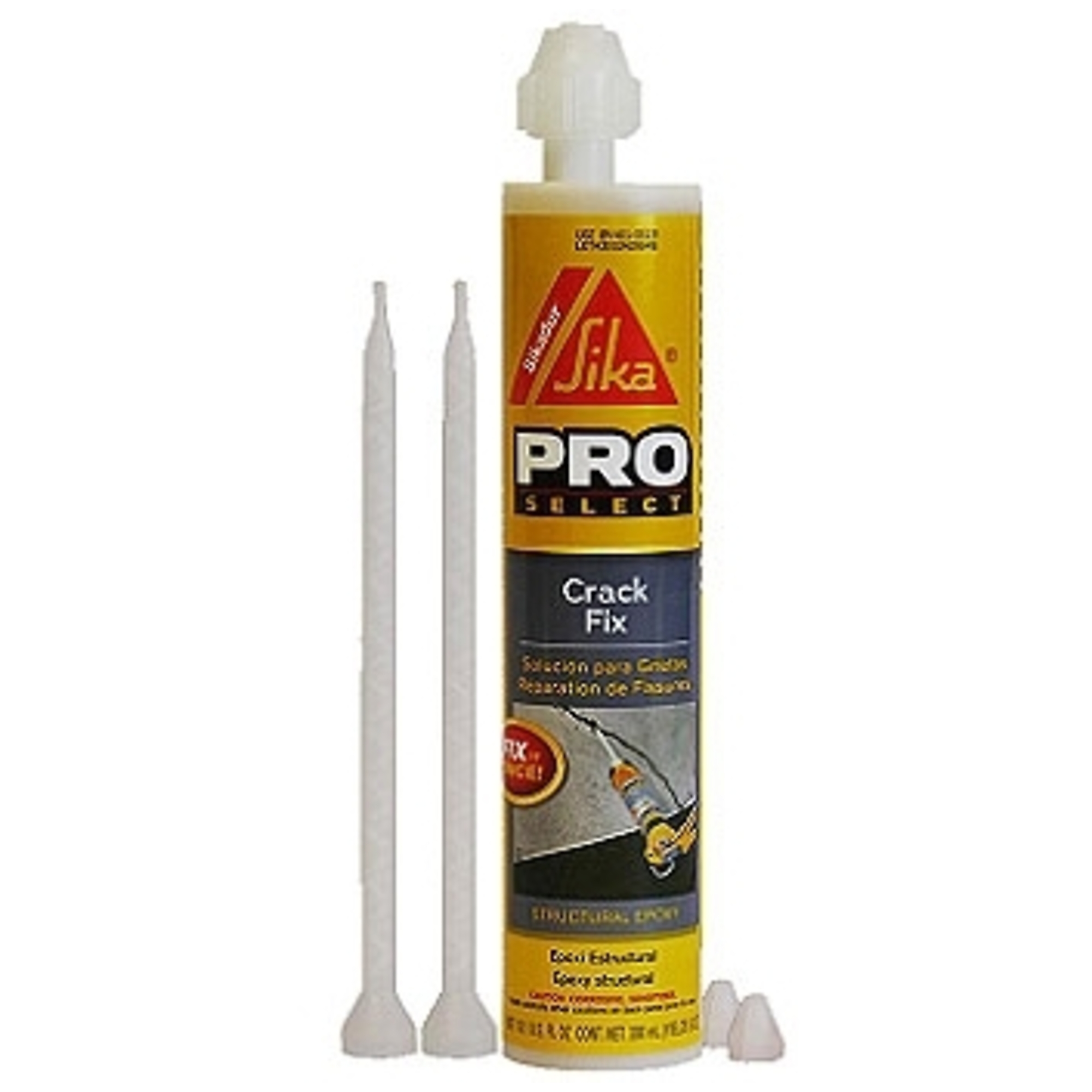 Sikadur Crack Fix Low-viscosity, High-Strength Epoxy Sealing System 10.7oz Cartridge, 12PK